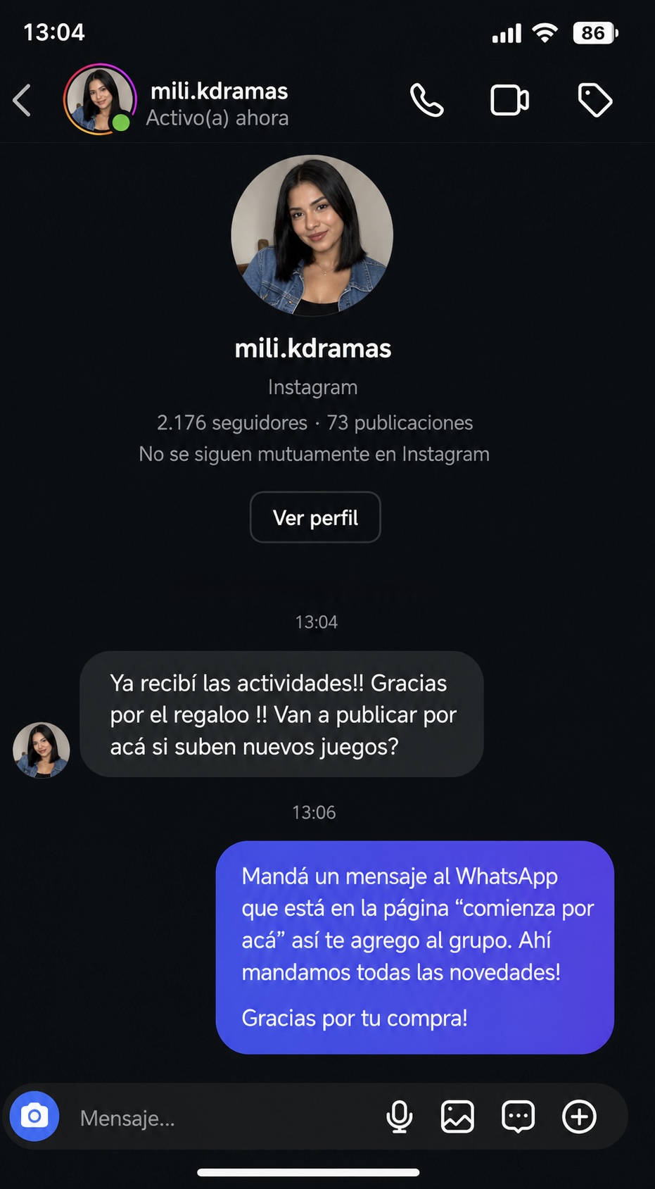 Testimonio de cliente