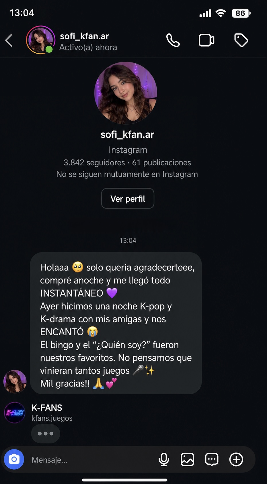 Testimonio de cliente